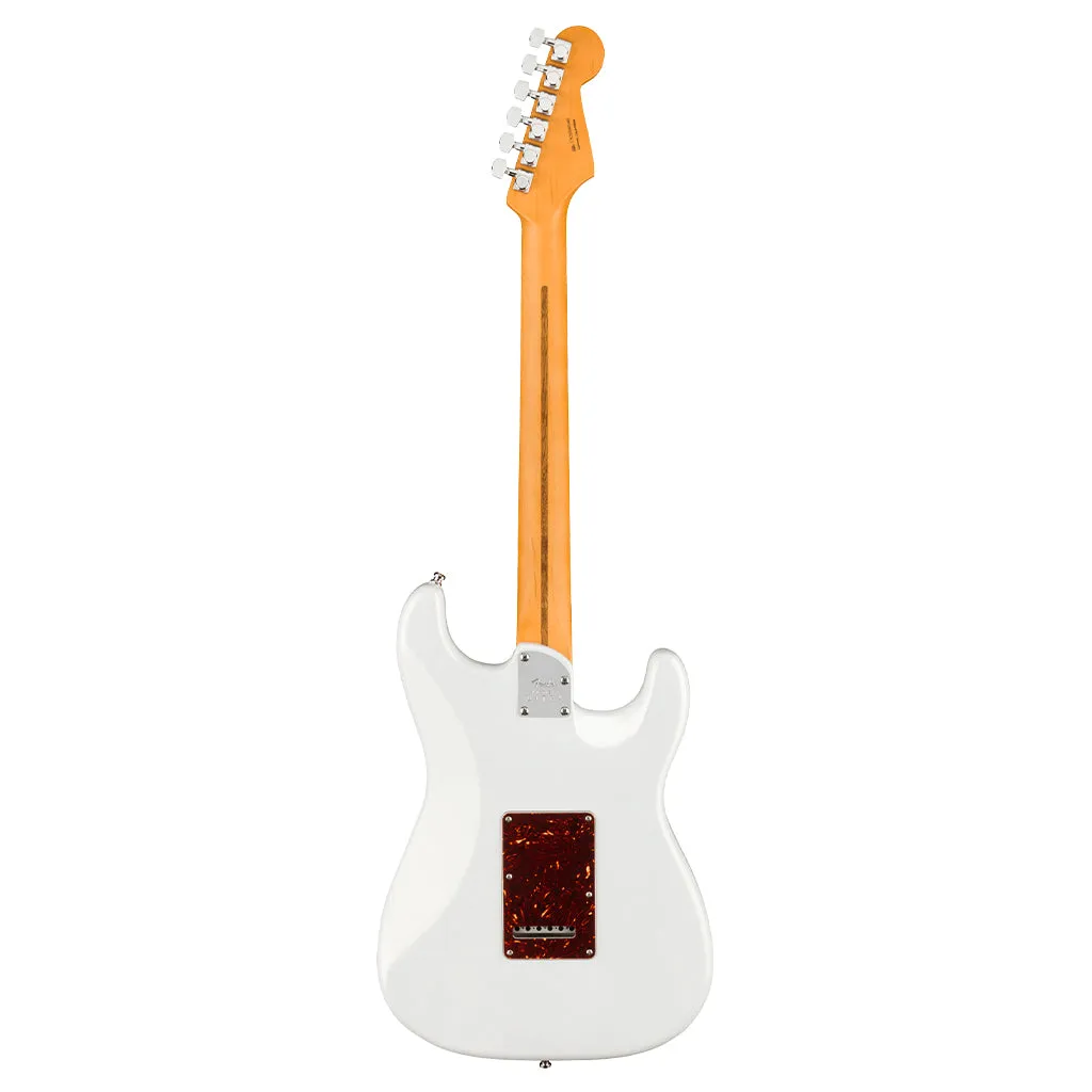 Fender - American Ultra Stratocaster Left-Hand, Rosewood Fingerboard, Arctic Pearl