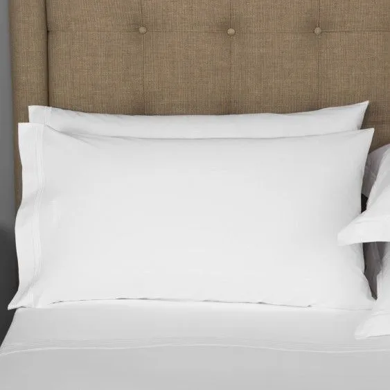 Frette | 2 Hotel Classic White King Pillowcases
