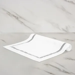 Frette | Hotel Classic Bathmat White&Grey