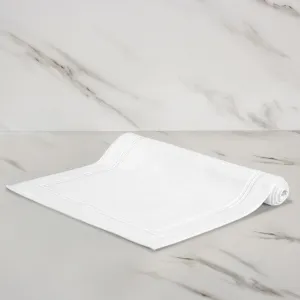 Frette | Hotel Classic Bathmat - White&White
