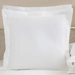 Frette | Hotel Classic Euro Sham - White&White