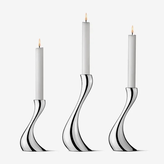 Georg Jensen | Cobra Candleholders Set of 3