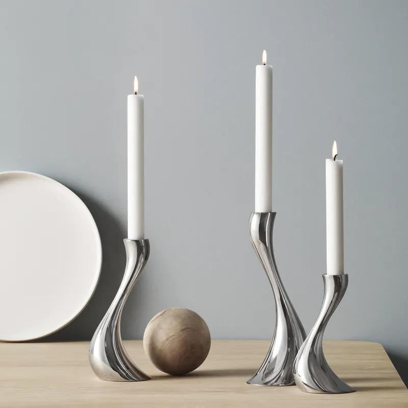 Georg Jensen | Cobra Candleholders Set of 3