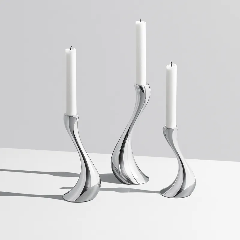 Georg Jensen | Cobra Candleholders Set of 3