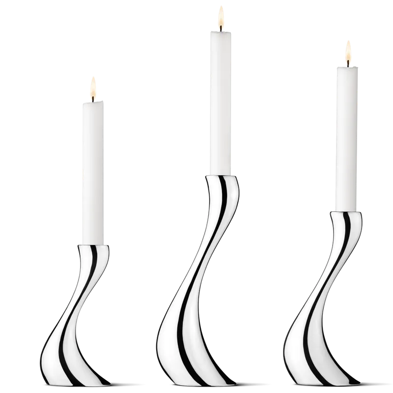 Georg Jensen | Cobra Candleholders Set of 3