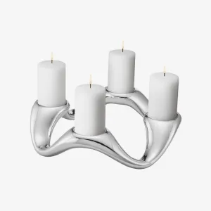 Georg Jensen | Cobra Round Candleholder