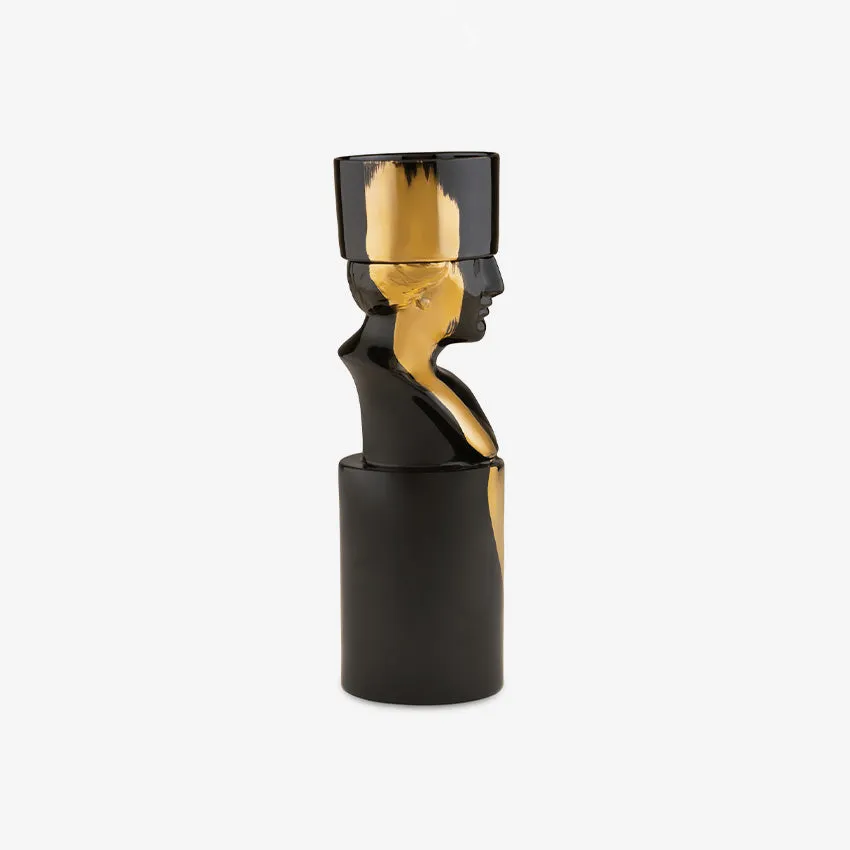 Ginori 1735 | LCDC Gold Il Letterato Candle Holder