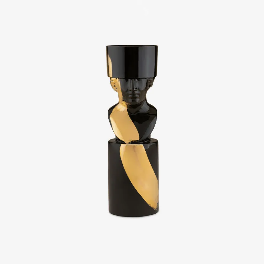 Ginori 1735 | LCDC Gold Il Letterato Candle Holder