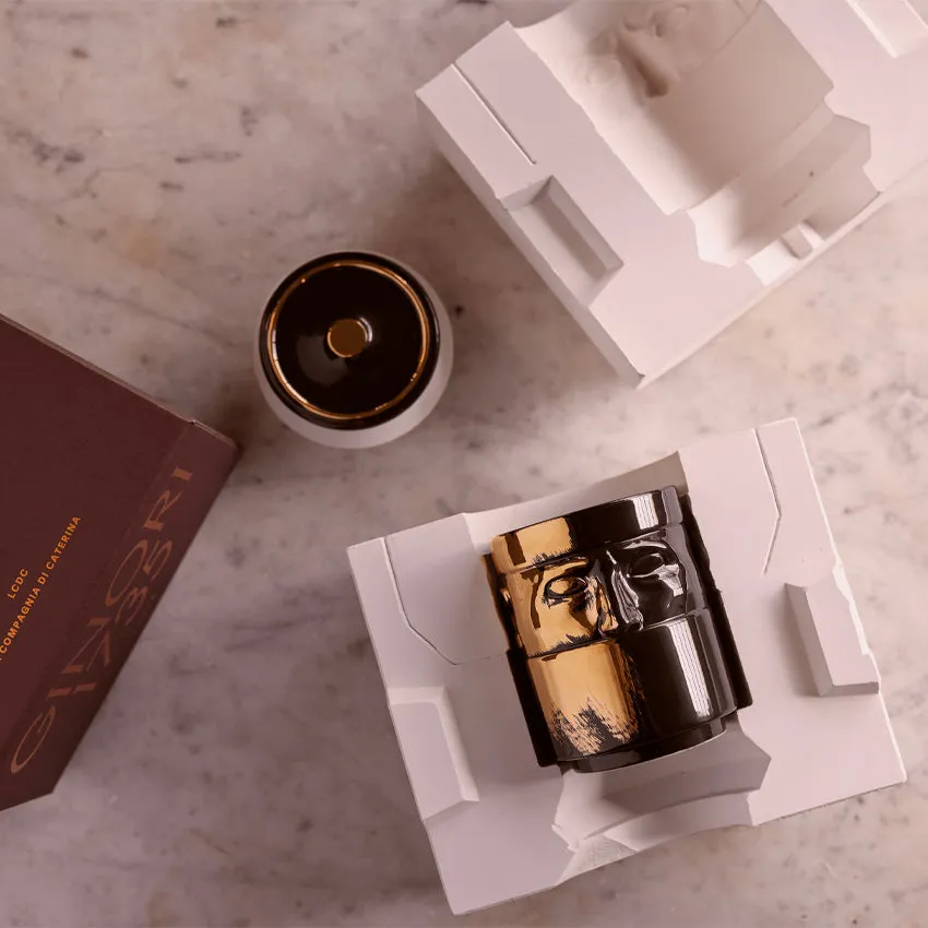 Ginori 1735 | LCDC Gold Il Seguace Candle Holder