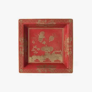 Ginori 1735 | Oriente Italiano Gold Large Square Change Tray