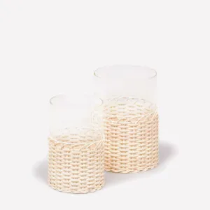 Giobagnara | Rattan Wideville Candle Holder