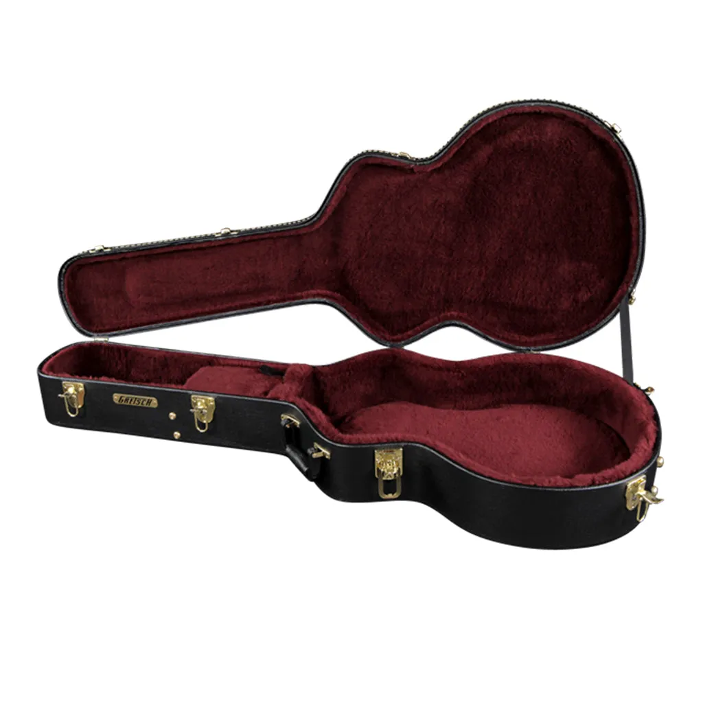 Gretsch G6120T-BSNSH Brian Setzer Signature Nashville Hollow Body with Bigsby, Ebony Fingerboard, Black Lacquer
