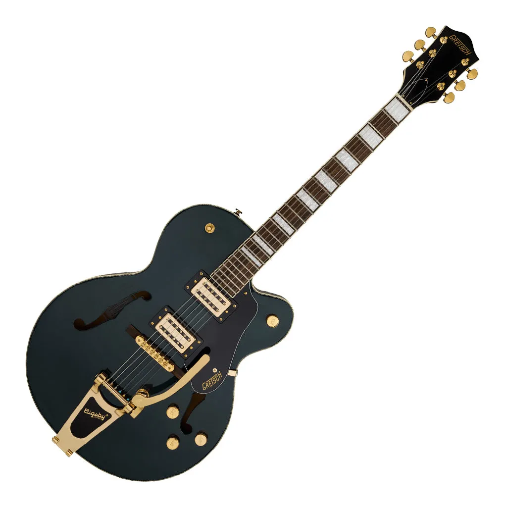 Gretsch Limited Edition G2420TG Streamliner Hollow Body with Bigsby Electric Guitar Laurel Fingerboard BroadTron BT-3S Pickups Cadillac Green