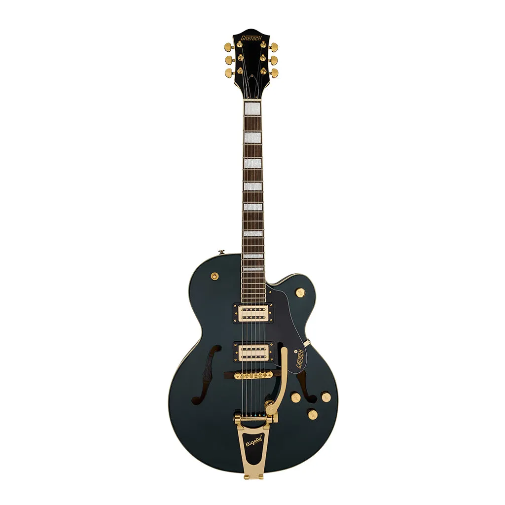 Gretsch Limited Edition G2420TG Streamliner Hollow Body with Bigsby Electric Guitar Laurel Fingerboard BroadTron BT-3S Pickups Cadillac Green