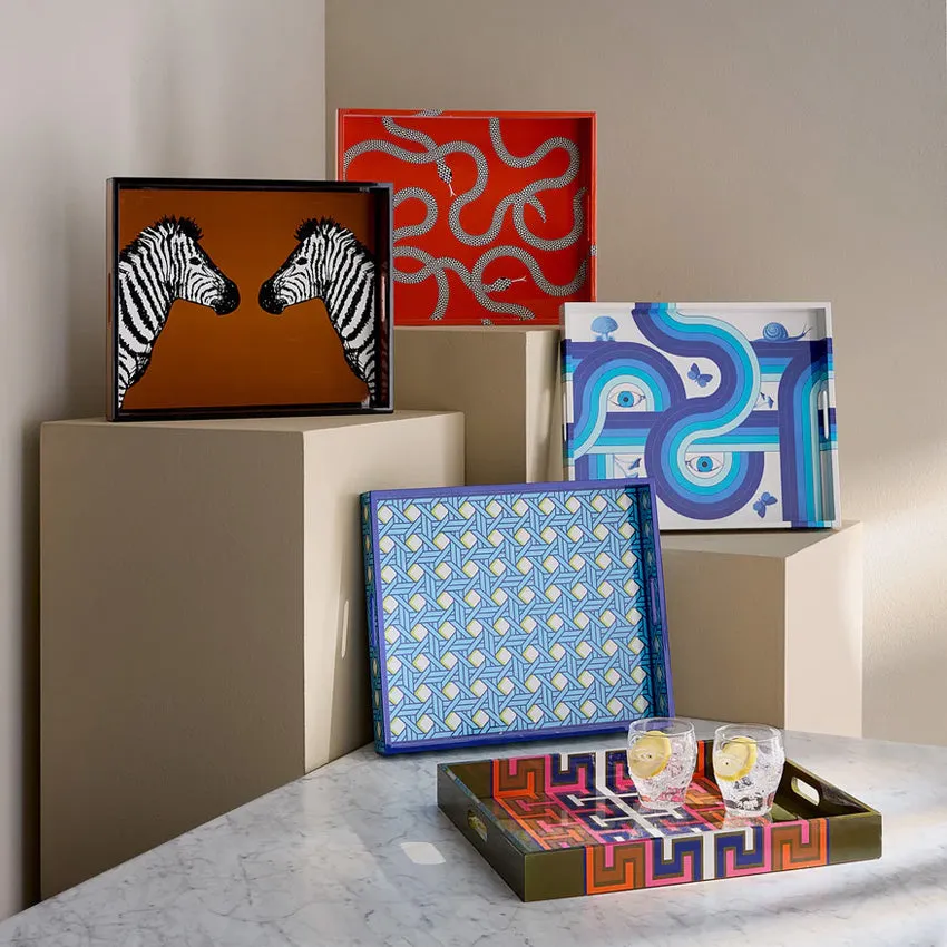 Jonathan Adler | Basketweave Lacquer Tray