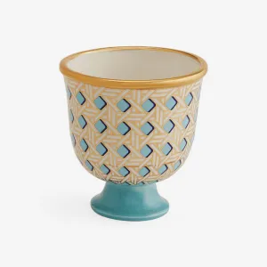 Jonathan Adler | Basketweave Pedestal Bowl