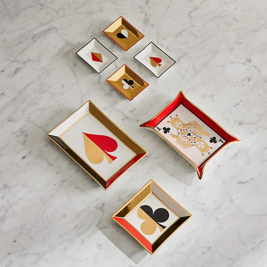 Jonathan Adler | Dealer's Choice Square Tray - Clover
