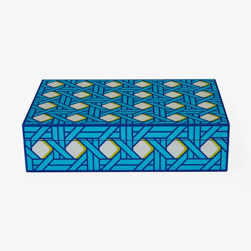 Jonathan Adler | Lacquer Basketweave Box