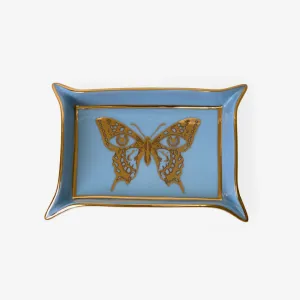 Jonathan Adler | Mariposa Valet Tray - Blue/Turquoise
