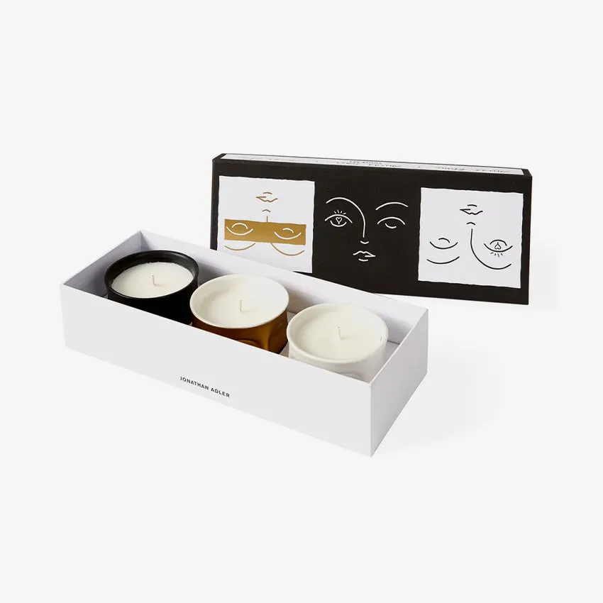 Jonathan Adler | Muse Votive Candle - Set Of 3