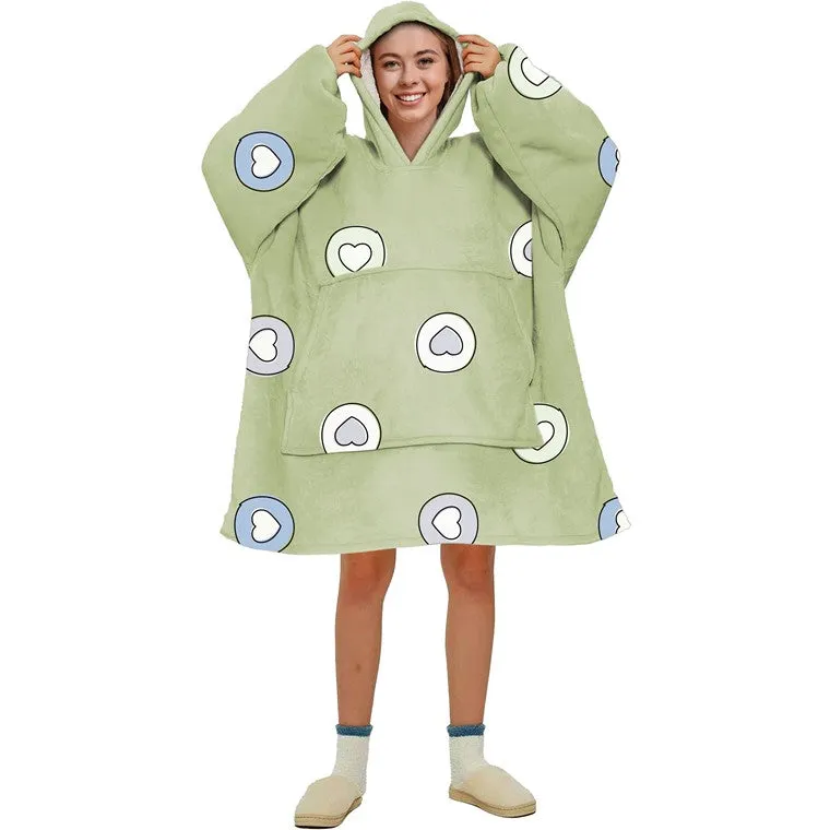 Ladies Cuddle Hoodie, Food, 4 Asstd Designs
