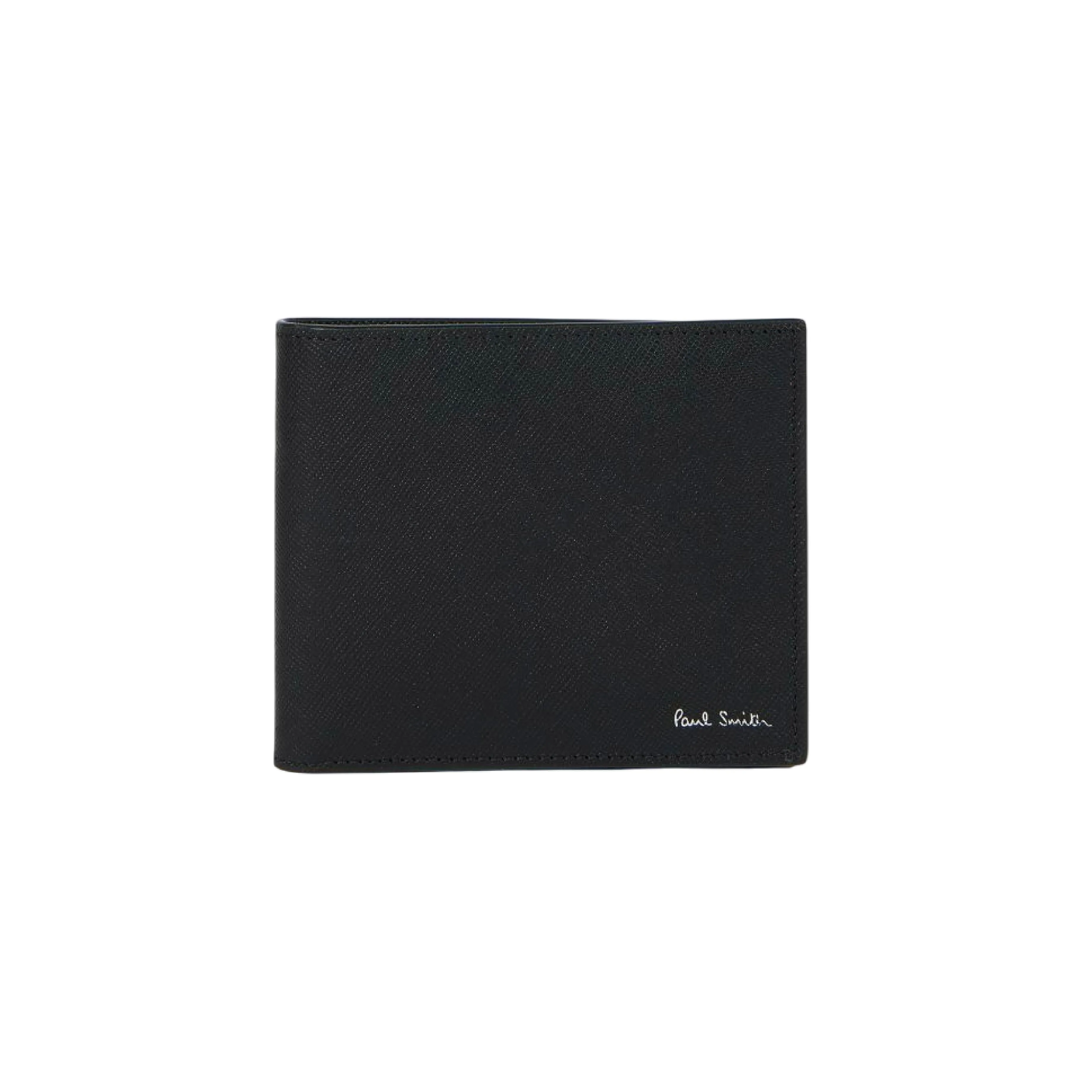 Men's Leather 'Commuter Mini' Interior Billfold Wallet | Black