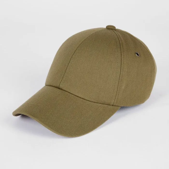 Men's 'Signature Stripe' Trim Baseball Cap | Khaki