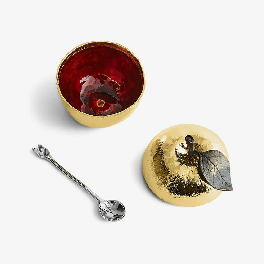 Michael Aram | Apple Honey Pot with Spoon