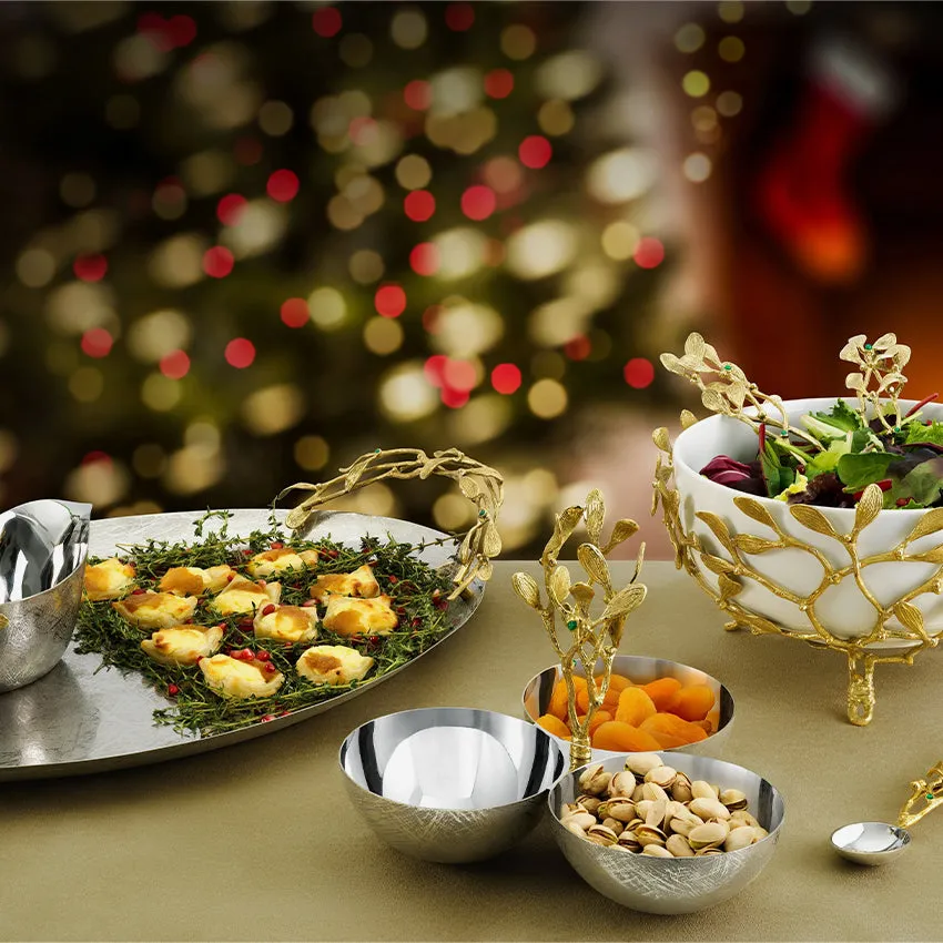 Michael Aram | Mistletoe Oval Tray