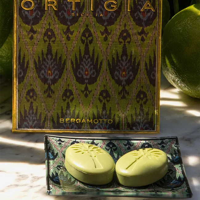 Ortigia | Bergamot Glass Plate & Soap
