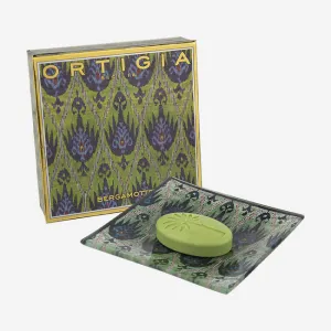 Ortigia | Bergamot Glass Plate & Soap