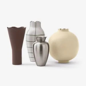 Polspotten | Wavy Vases Multi-colour - Set of 4