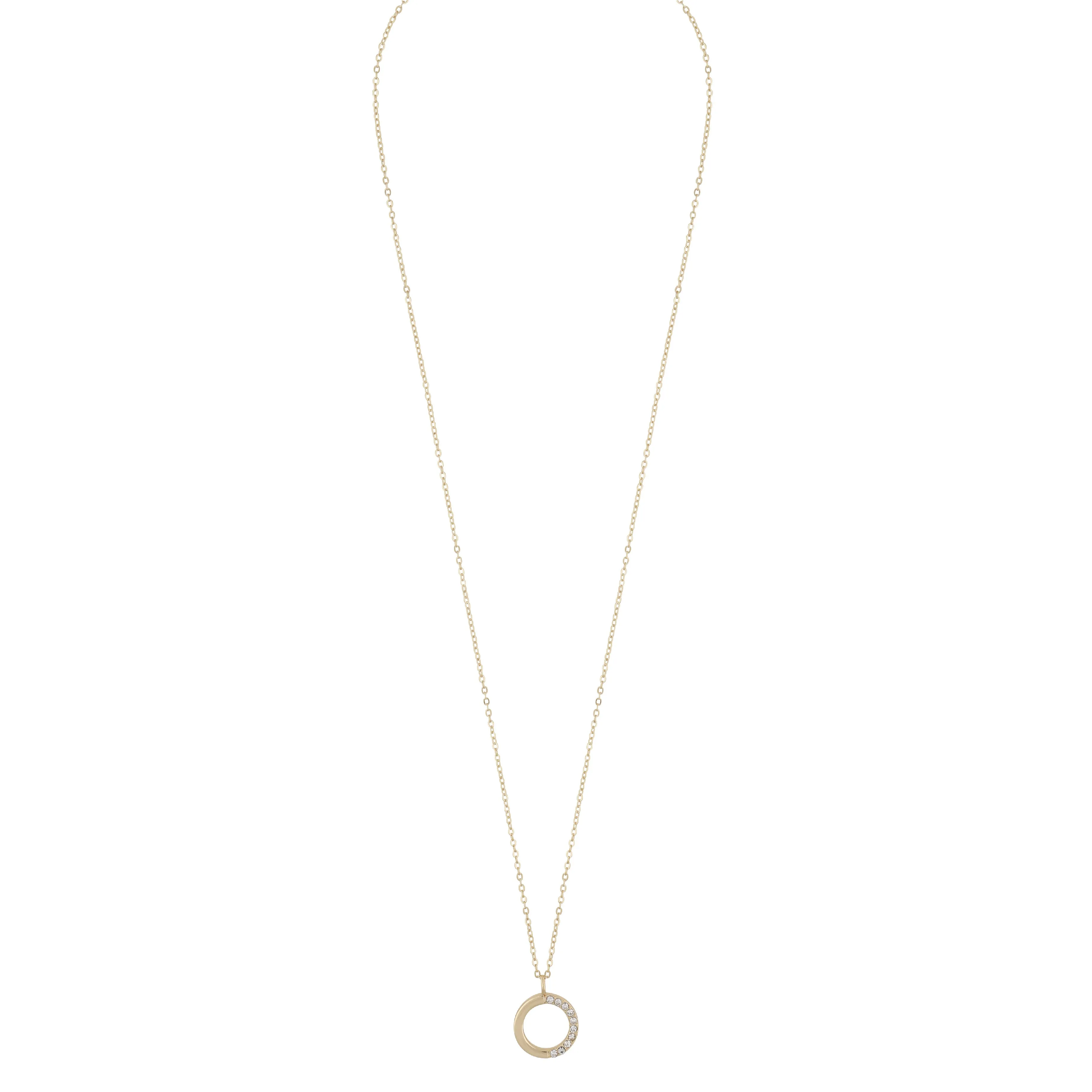 Portal Ring Pendant Necklace | Gold Plated