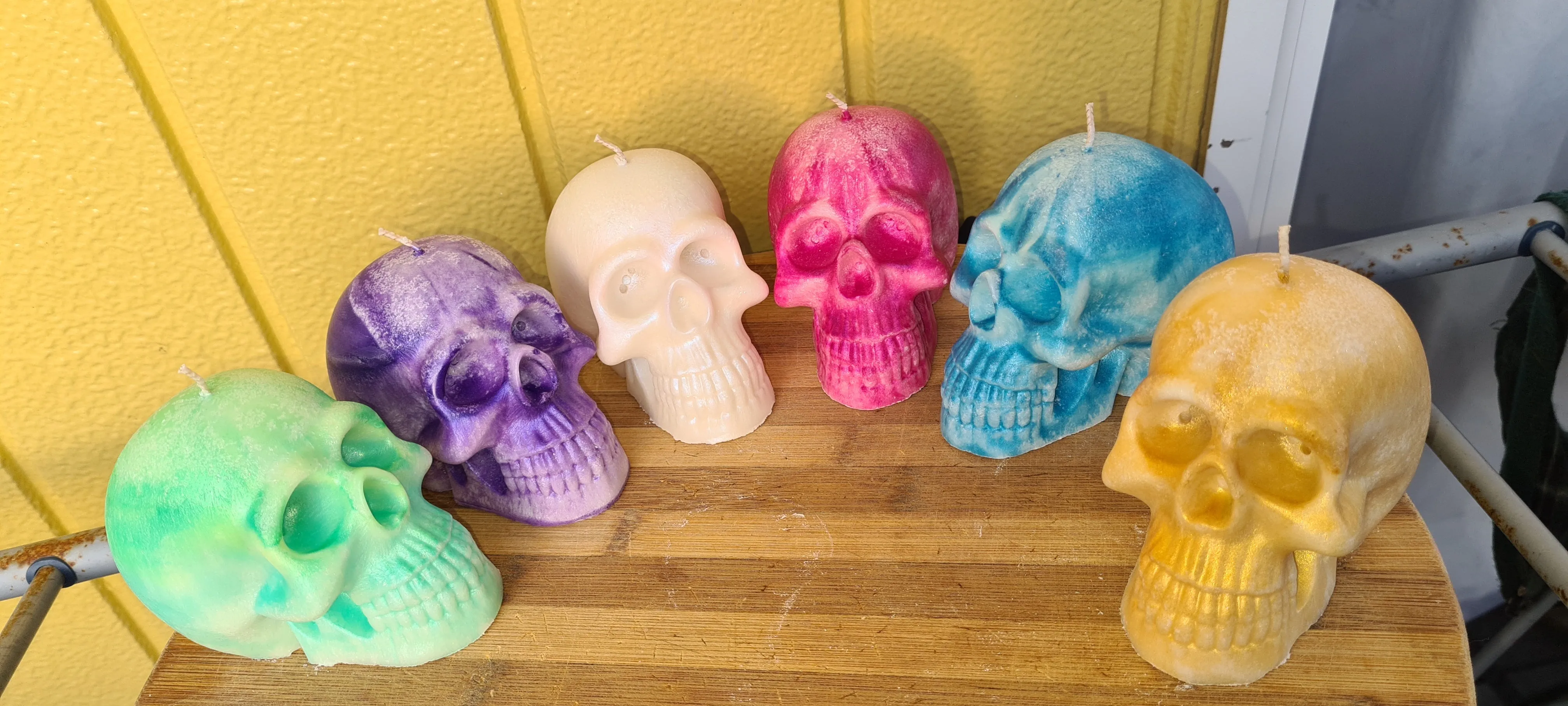 SALE💥SKULL CANDLES handmade by me