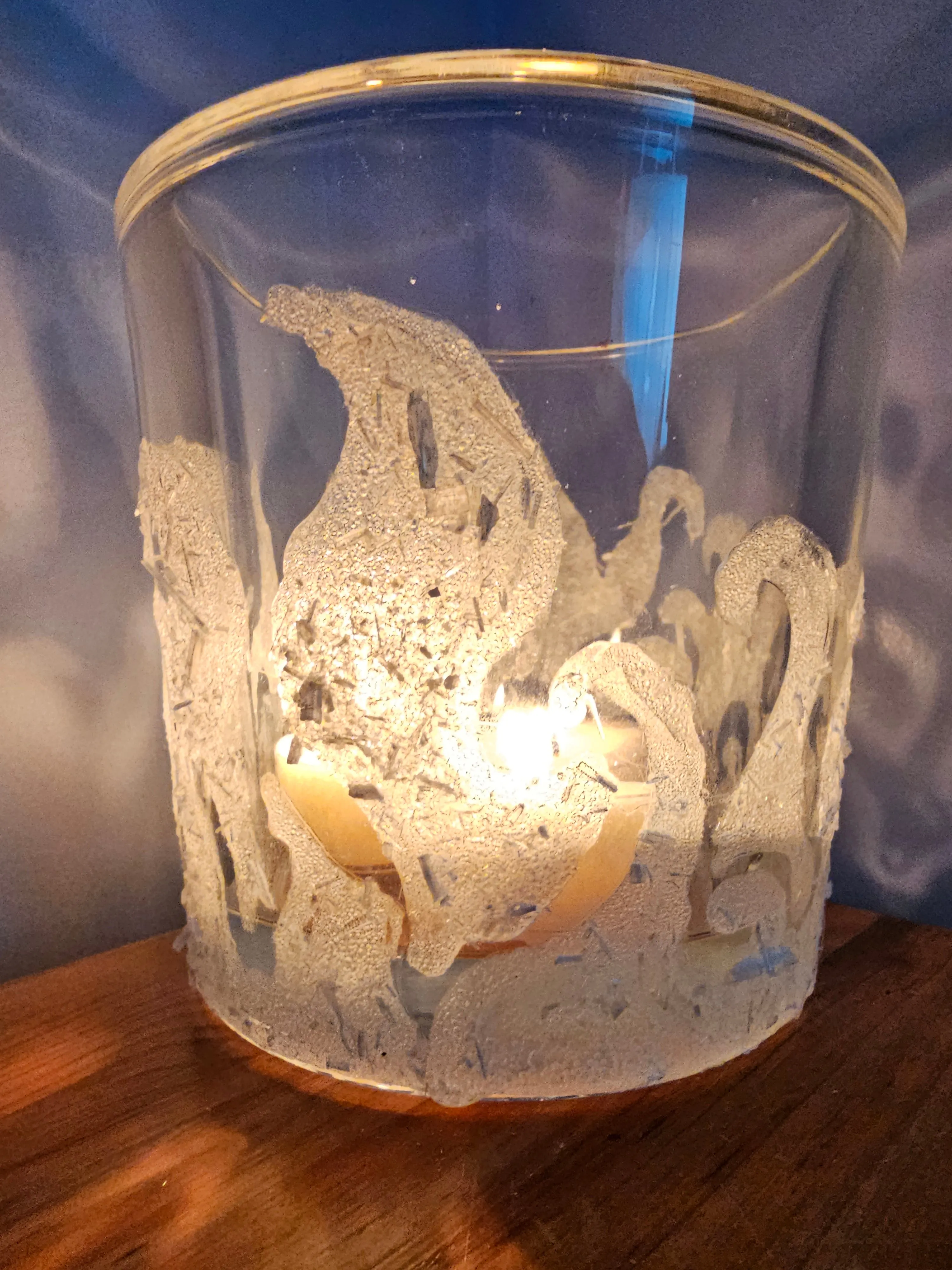 SELENITE CANDLE HOLDER