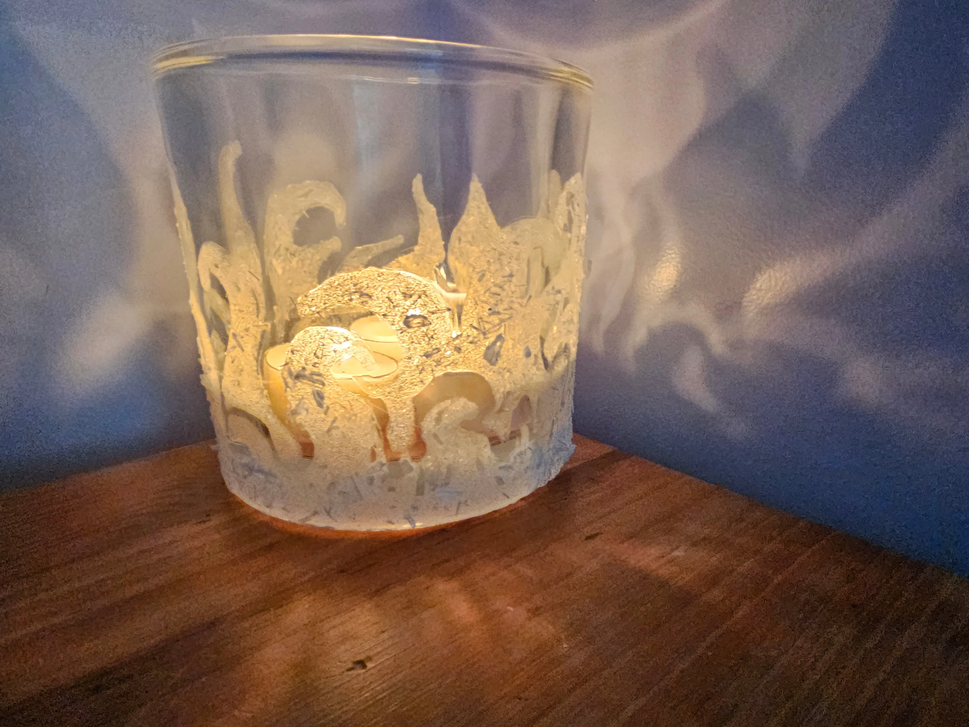 SELENITE CANDLE HOLDER