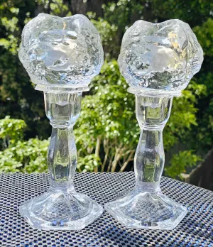 SET OF CANDLE HOLDERS-unique-limited edition