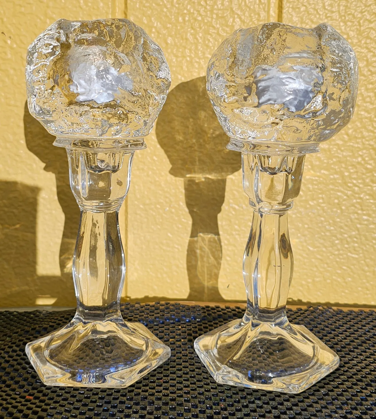SET OF CANDLE HOLDERS-unique-limited edition