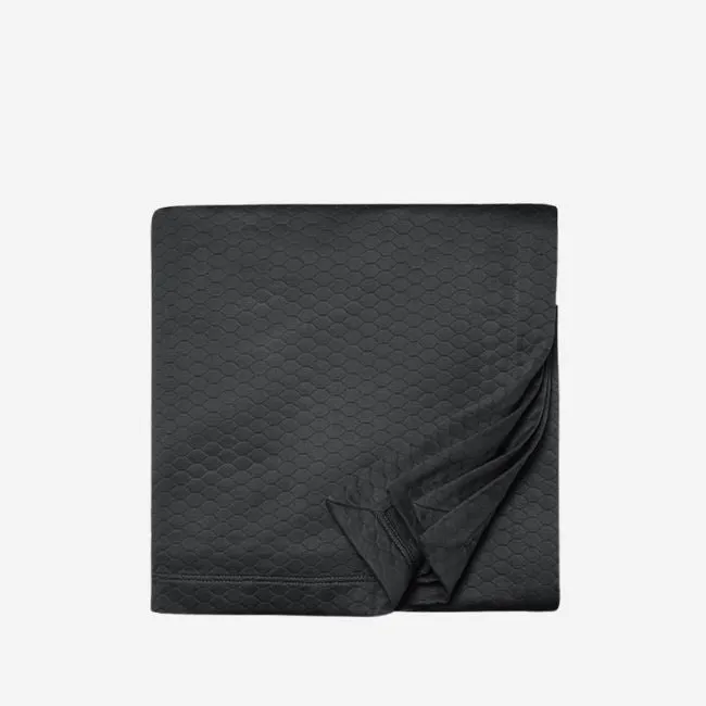 Sferra | Favo - King Coverlet 114X100 Charcoal