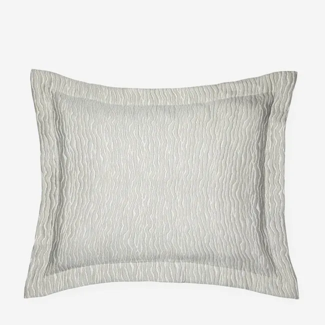 Sferra | Ondate King Sham 21X36 Titanium