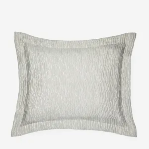 Sferra | Ondate King Sham 21X36 Titanium