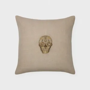 Sferra | Skull Decorative Pillow