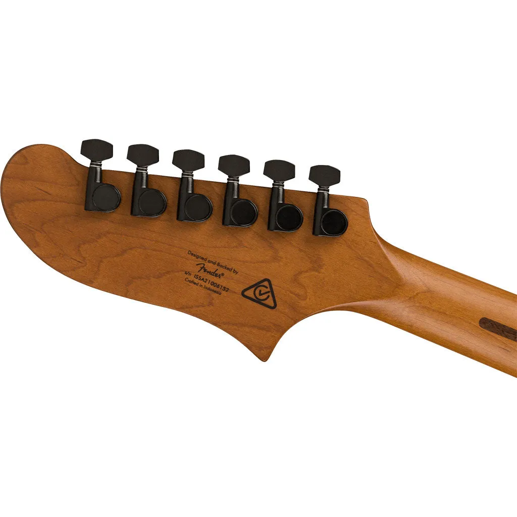Squier Contemporary Active Starcaster, Roasted MN, Shoreline Gold