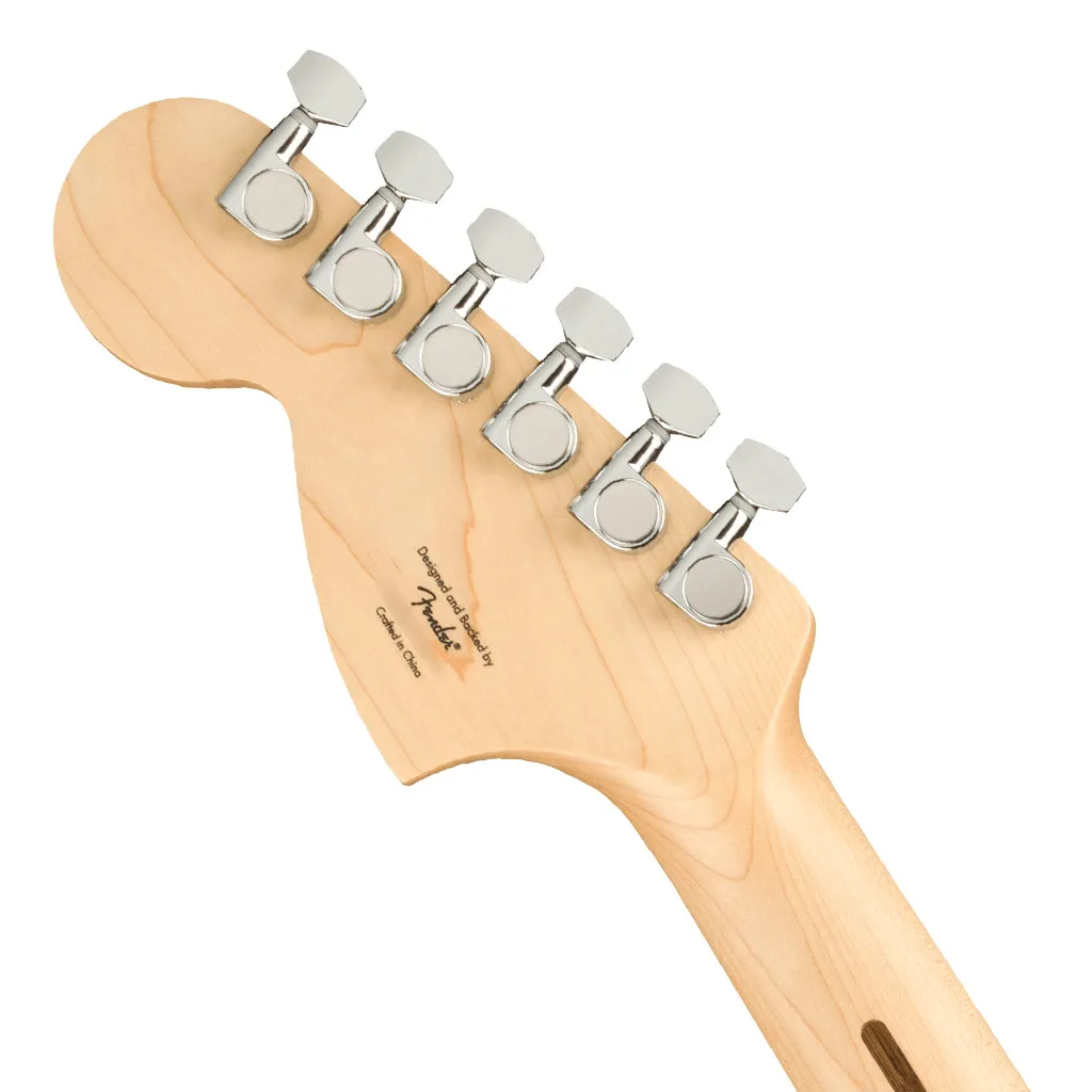Squier FSR Affinity Series Stratocaster HSS, Laurel Fingerboard, White Pickguard, Natural