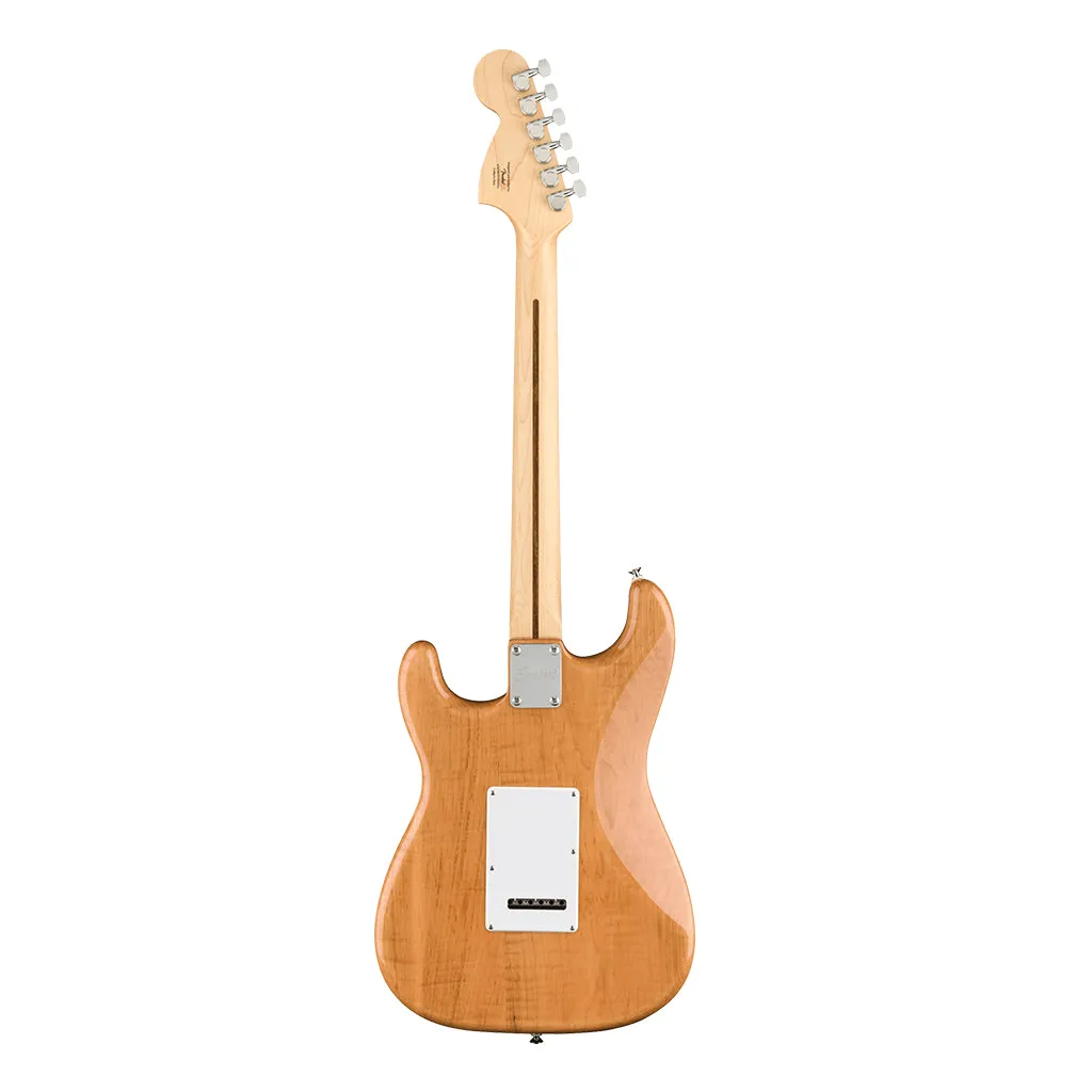 Squier FSR Affinity Series Stratocaster HSS, Laurel Fingerboard, White Pickguard, Natural