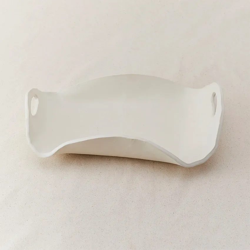 Style Union Home | Patricia Platter - Large - Blanc
