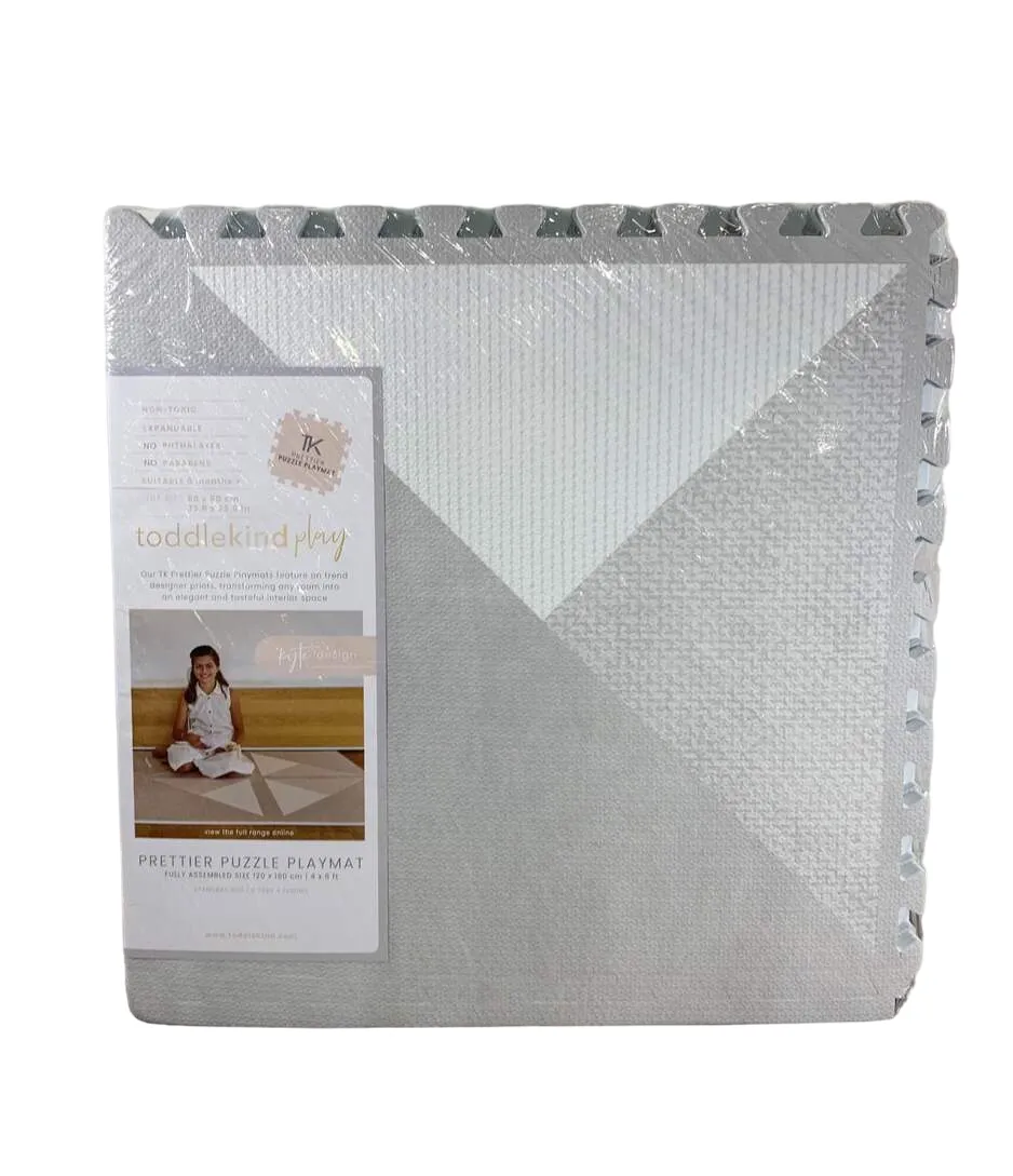 Toddlekind Prettier Puzzle Playmat Standard, Kyte, Soft Storm