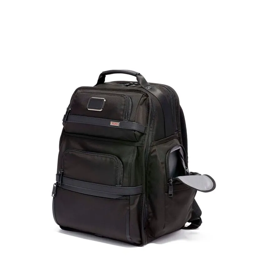 TUMI Alpha Brief Pack Black Ballistic