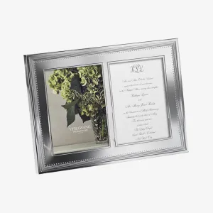 Vera Wang | Grosgrain Double Invitation Picture Frame