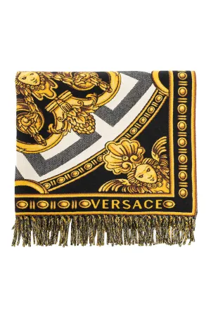 Versace Home | La Coupe Des Dieux Throw | Wool | 140x140 cm